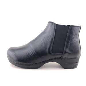 Sanita Hudson Oiled Leather Clog Chelsea Boots EUR 39